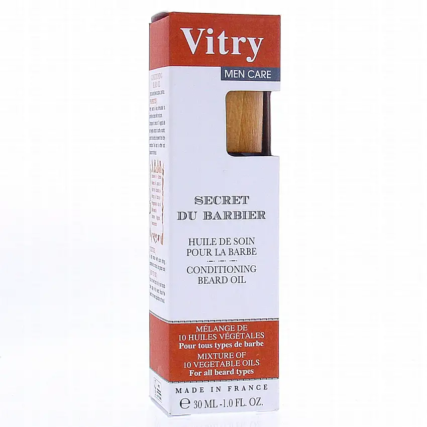 VITRY Men care - Secret de barbier huile de soin barbe 30ml