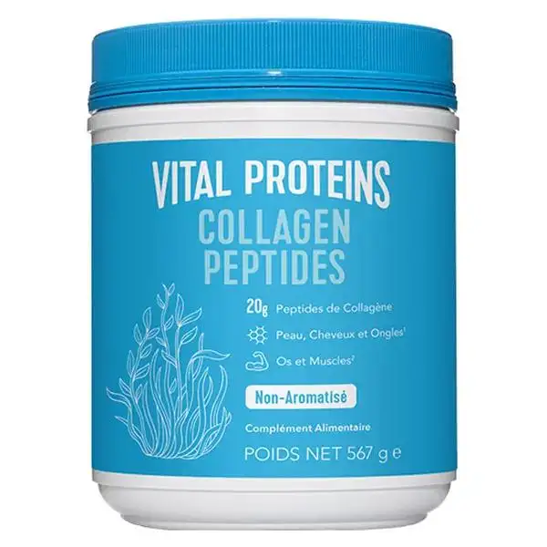Vital Proteins Collagen Peptides Collagène Bovin en Poudre 567g
