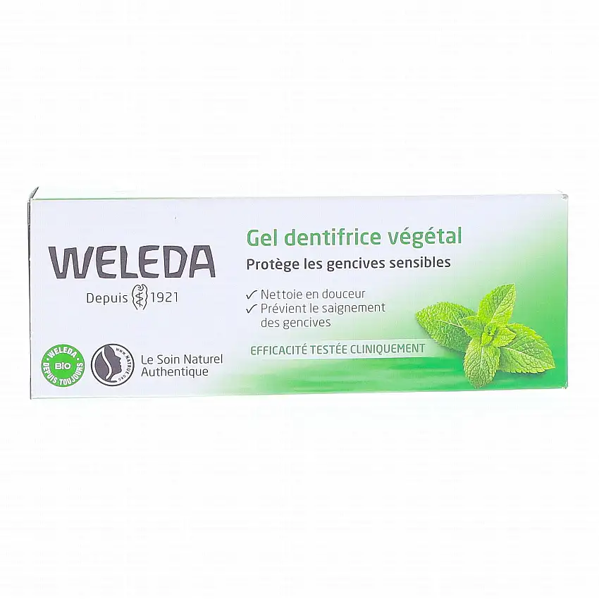 WELEDA Gel dentifrice végétal bio