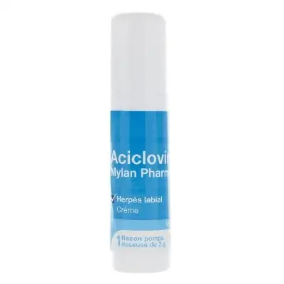 ACICLOVIR Crème Mylan flacon-pompe 2g (Générique de ACTIVIR)