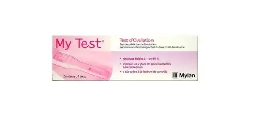 My Test Mylan Test d'Ovulation 7 Tests