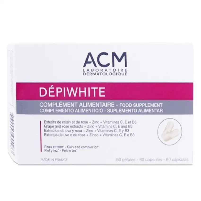 ACM - Dépiwhite Complément alimentaire - 60 gélules