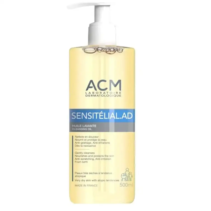 ACM - Sensitelial.AD Huile lavante Peaux très sèches à tendance atopique - 500ml