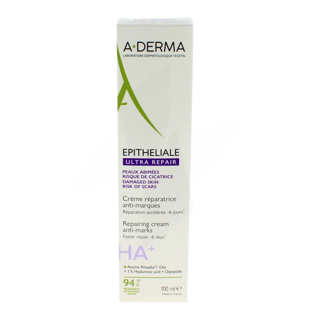 Aderma Epitheliale Ultra Repair Crème Réparatrice Anti-marques Tube De 100 Ml