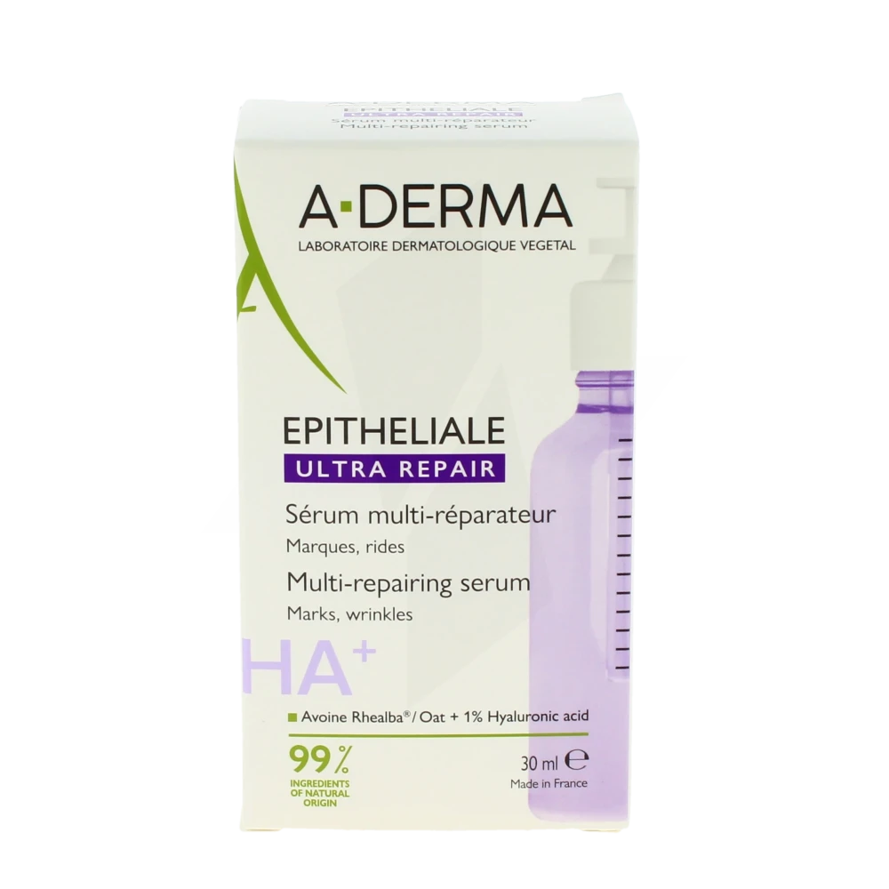 Aderma Epitheliale Ultra Repair Sérum Multi-réparateur Flacon Pipette Doseuse De 30 Ml