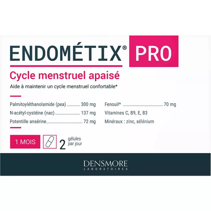 Densmore Endometix Pro Cycle Menstruel Apaisé 60 Gélules