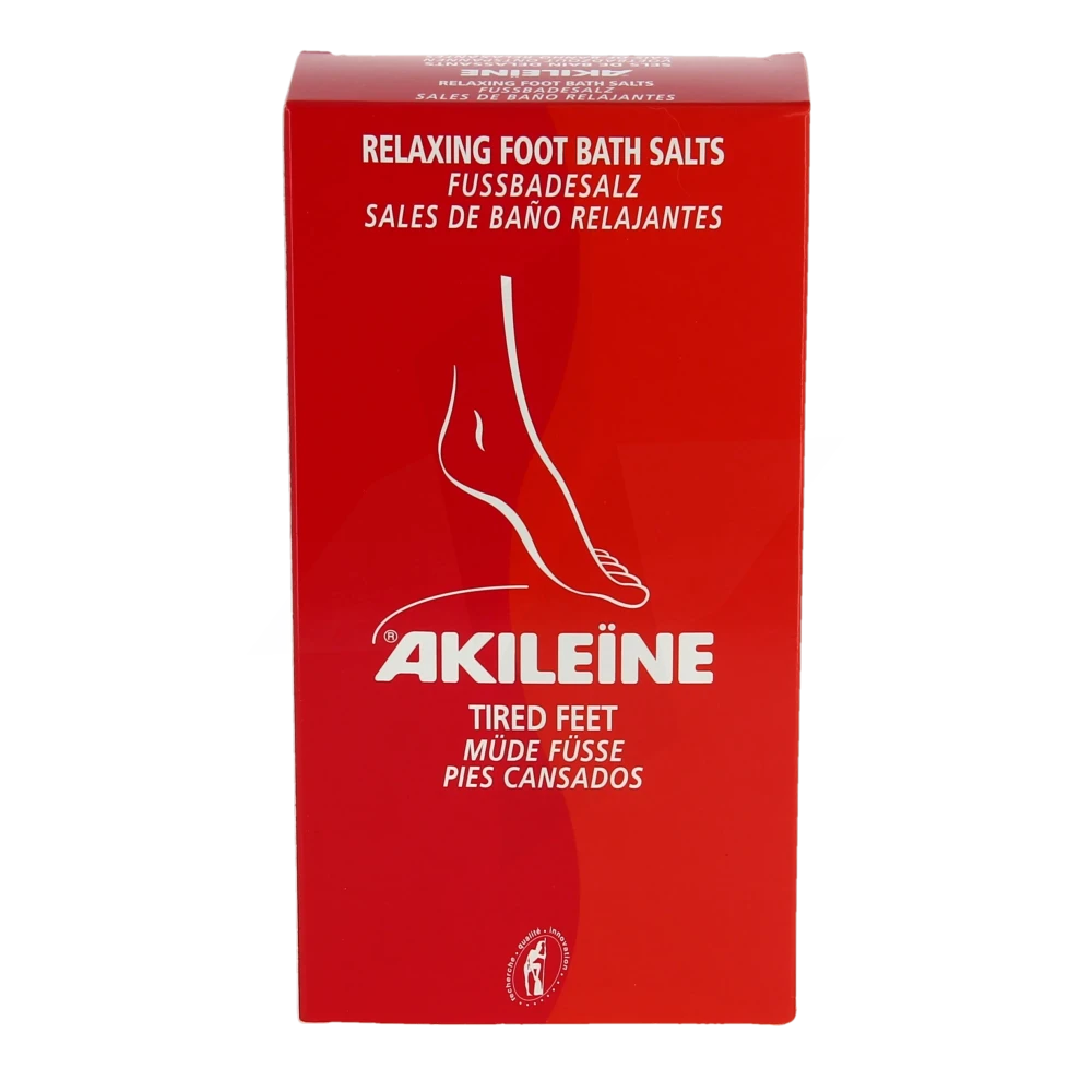Akileine Soins Rouges Sels De Bain DÉlassant 2sachet De 150 G