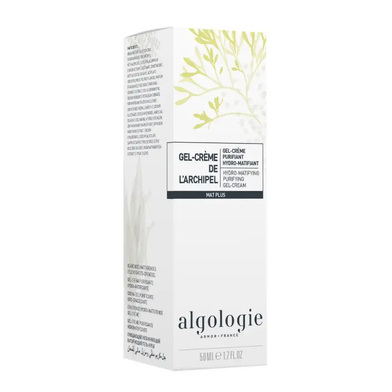ALGOLOGIE GEL-CREME DE L'ARCHIPEL-GEL PURIFIANT MATIFIANT 50ML