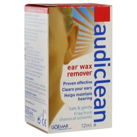 Audiclean Bouchon Cérumen 12 ml – Solution Douce pour Déboucher les Oreilles