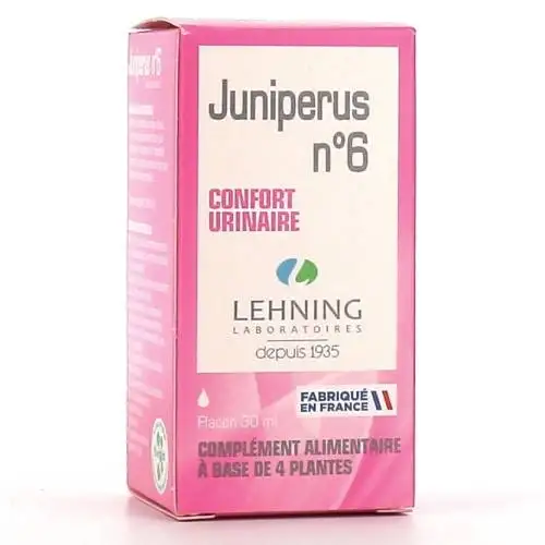 LEHNING Juniperus n°6 Confort Urinaire - 30ml