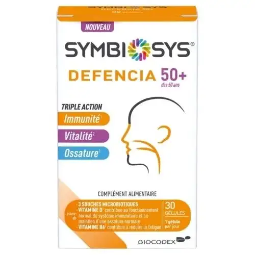 Symbiosys Defencia 50+ 30 gélules