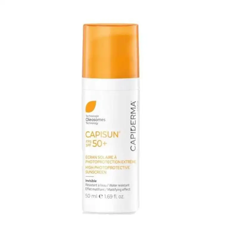 CAPIDERMA CAPISUN crème invisible 50+ l 50 ml
