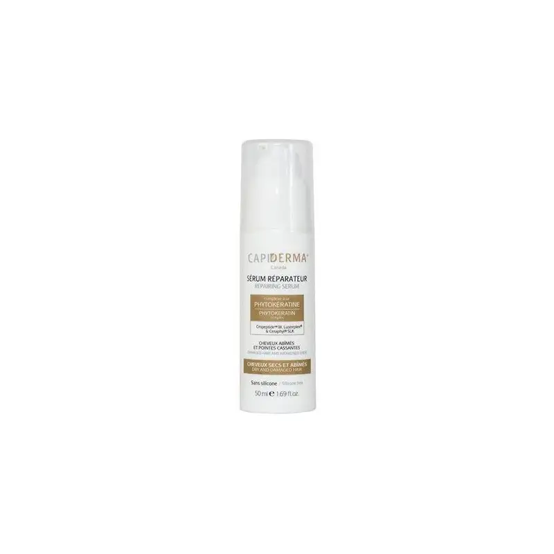 CAPIDERMA sérum réparateur cheveux abîmés | 50 ml