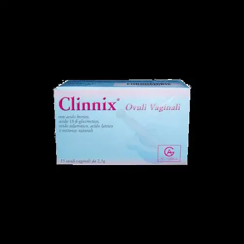 Abbate Gualtiero Clinderm Ovules Vaginaux 15 Ovules de 2,5G