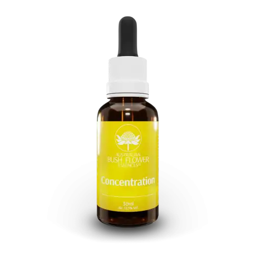 Australian Bush Flower Essences Concentration Remède Homéopathique 30ml