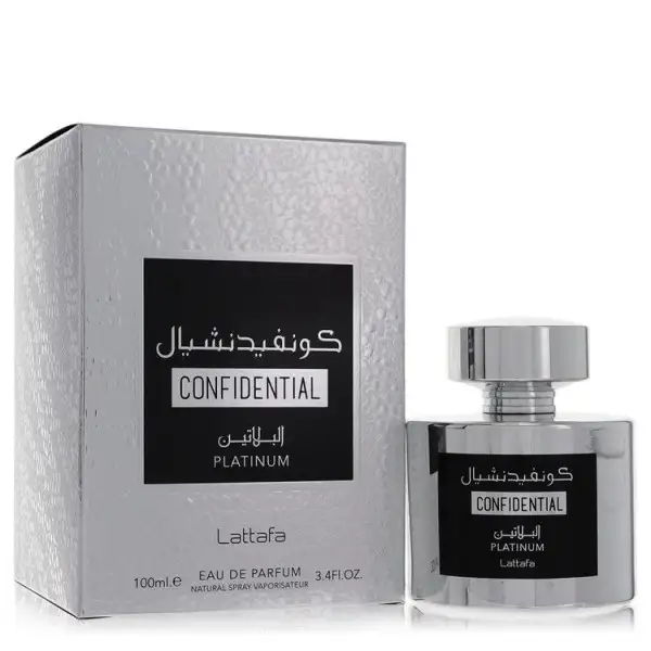 Confidential Platinum Eau De Parfum Spray Homme