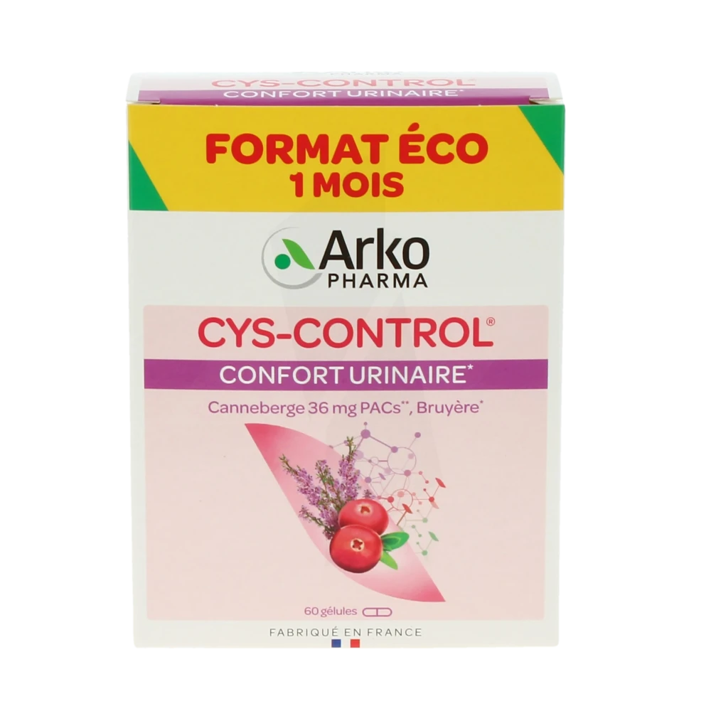 Cys-control 36mg Gélules Boîte De 60