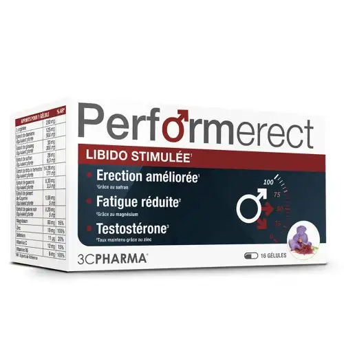 3 Chênes - PERFORM ERECT - 4 Gélules