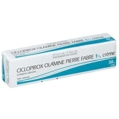 CICLOPIROX Olamine 1% crème (30 g) Pierre Fabre (Equivalent MYCOSTER)