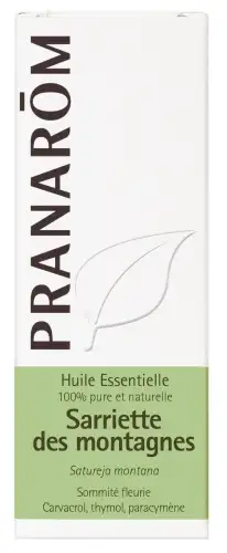 SARRIETTE DES MONTAGNES - Pranarom Huile essentielle - Flacon 10ml