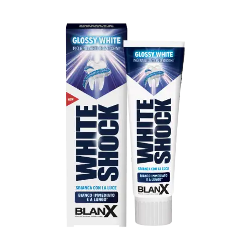 White Shock Dentifrice Émail Brillant BlanX 75ml
