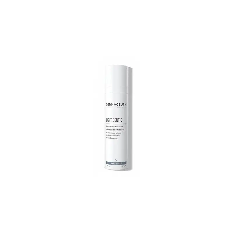 DERMACEUTIC LIGHT CEUTIC crème de nuit unifiante | 40 ml