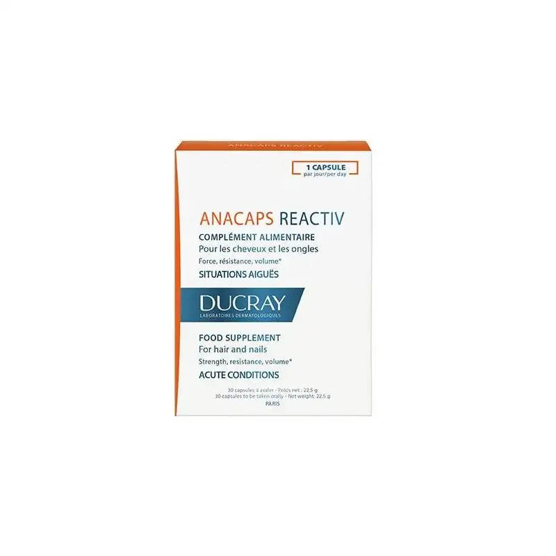 Ducray Anacaps Réactiv 30 Capsules