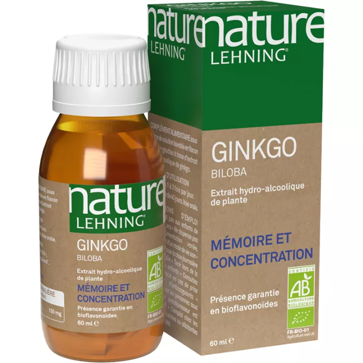 Nature Lehning Ginkgo Biloba Extrait 60 ml