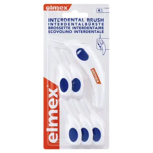 Brossette Interdentaire elmex® 4mm 6 Têtes + 1 Manche