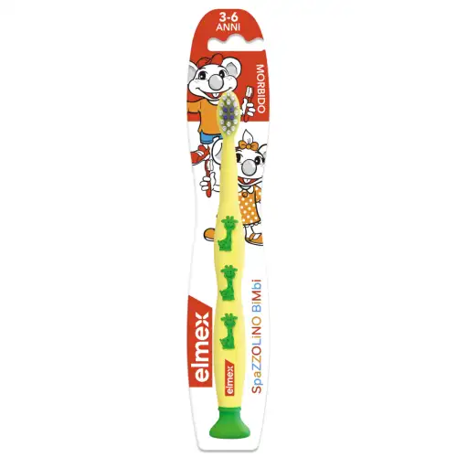 elmex® Brosse à Dents Enfants 3-6 Ans