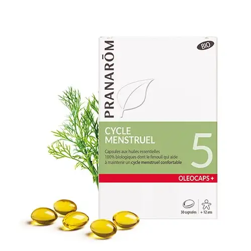 PRANAROM OLEOCAPS 5 - Cycle menstruel (30 capsules) BIO