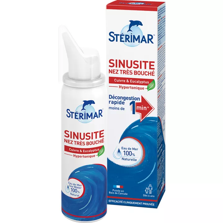 Stérimar Sinusite Nez Très Bouché
