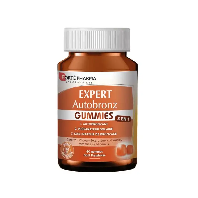 FORTE PHARMA EXPERT AUTOBRONZ Gummies | 60 gommes