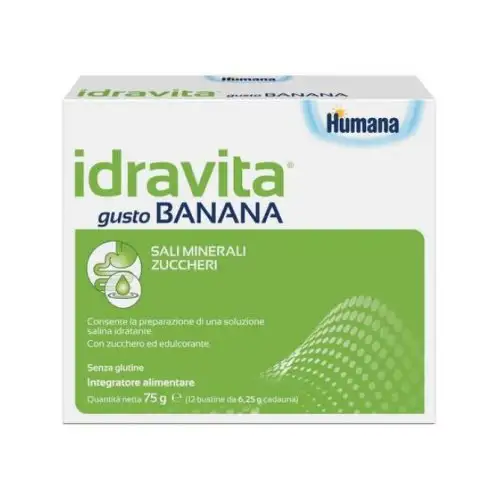 Idravita Humana 12 Sachets Goût Banane
