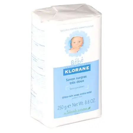 Bain Bébé Savon Surgras Très Douce 250 g