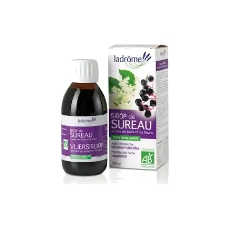 Sirops à Base de Plantes Sirop de Sureau Immunité et Respiration 150 ml