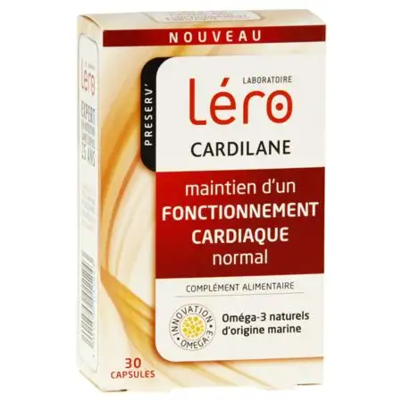 Préserv' Léro Cardilane Maintien d'un Fonctionnement Cardiaque Normal 30 Capsules