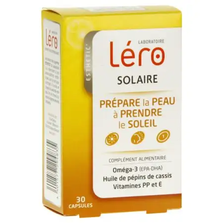 Exthétic' Léro Solaire Prépare le Bronzage 30 Capsules