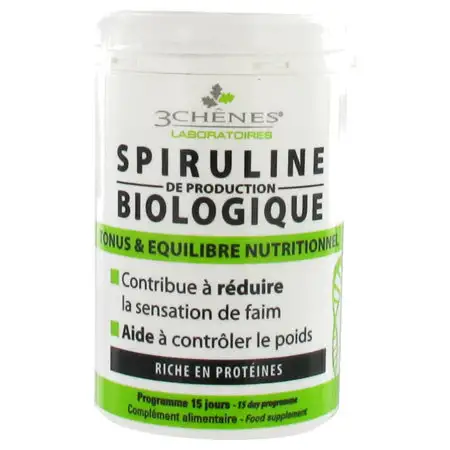 Spiruline Bio Tonus et équilibre Nutritionnel