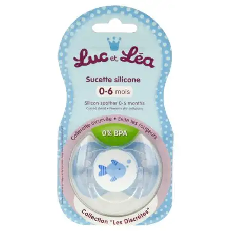Sucette 0-6 mois symétrique Poisson