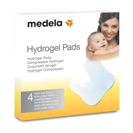SOINS DES MAMELONS - Compresses d'hydrogel - Boite de 4