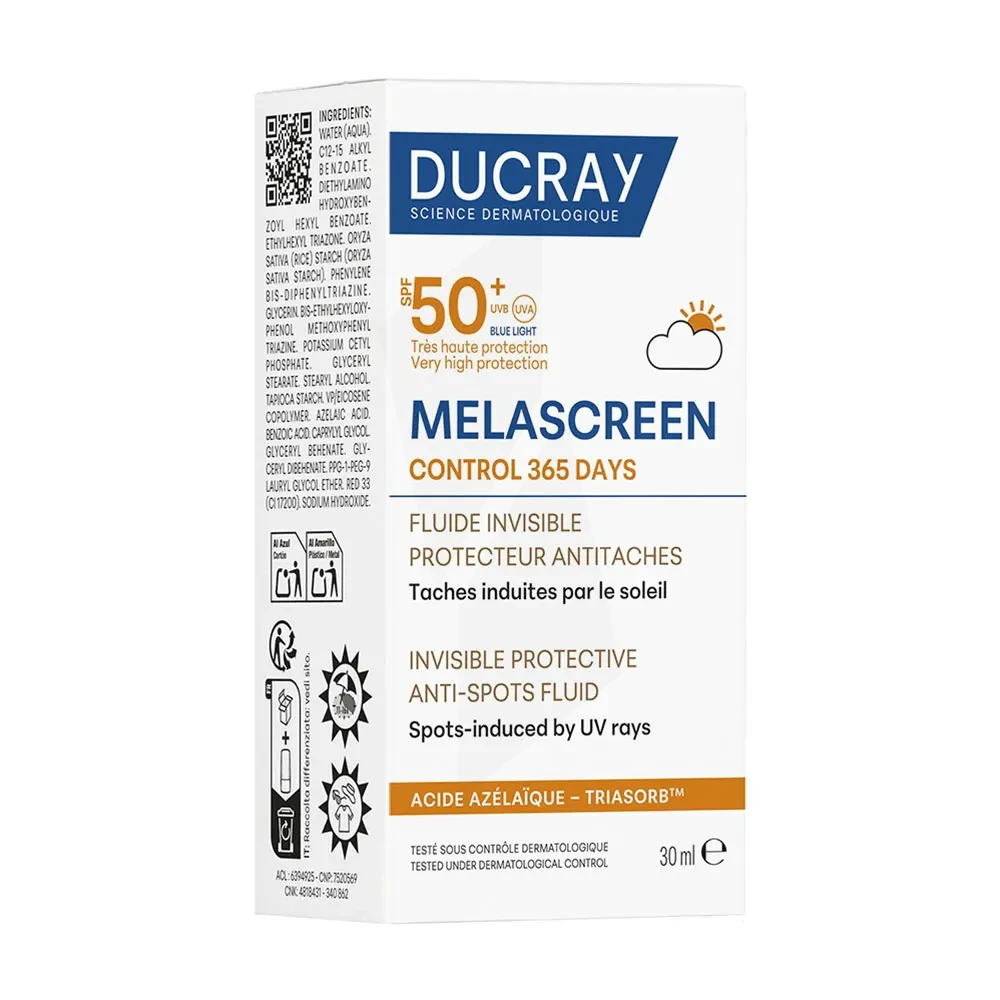 Melascreen Control Fluide Invisible Uv Flacon De 30 Ml