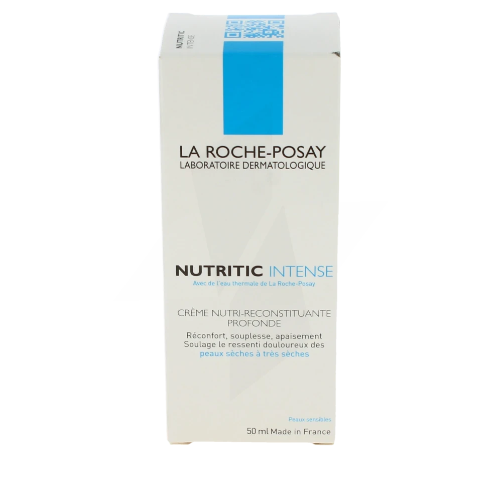 La Roche Posay Nutritic Intense Crème Nutri-reconstituante Profonde Peaux Sèches Tube De 50 Ml