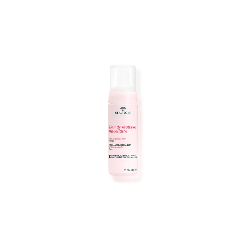 Nuxe Eau de Mousse Micellaire aux Pétales de Rose 150ml visage