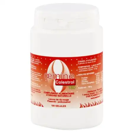 Coeur Et Circulation Oemine Colesterol 180 Capsules