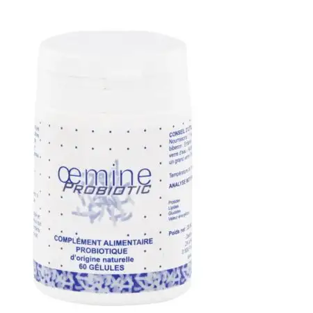 Confort Et Santé Oemine Probiotic 60 Gélules