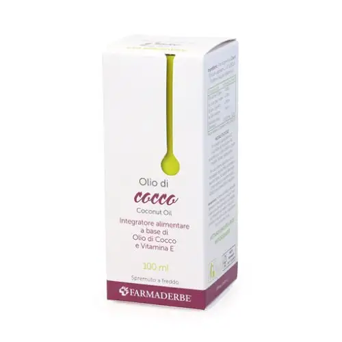 FarmaDerbe Huile de Coco Complément Alimentaire 100ml