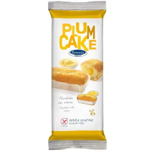 Bononia Gâteau aux Prunes Garni d'Abricots Sans Gluten 270g 6 Pièces