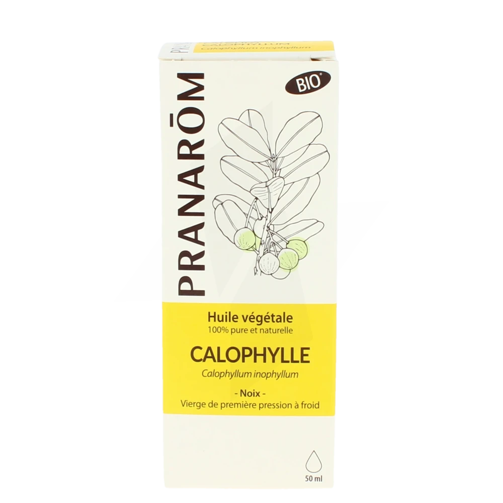 Pranarom Huile Végétale Bio Calophylle 50 Ml