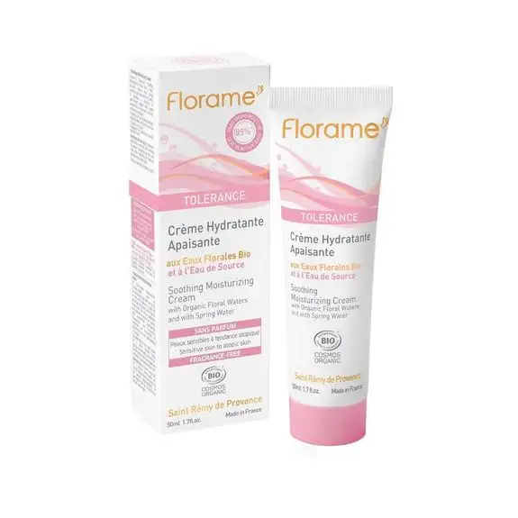 Florame Crème Hydratante Apaisante bio 50ml